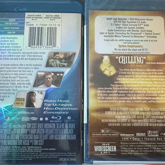 Free Blu ray disc bundle - Picture 4 of 4